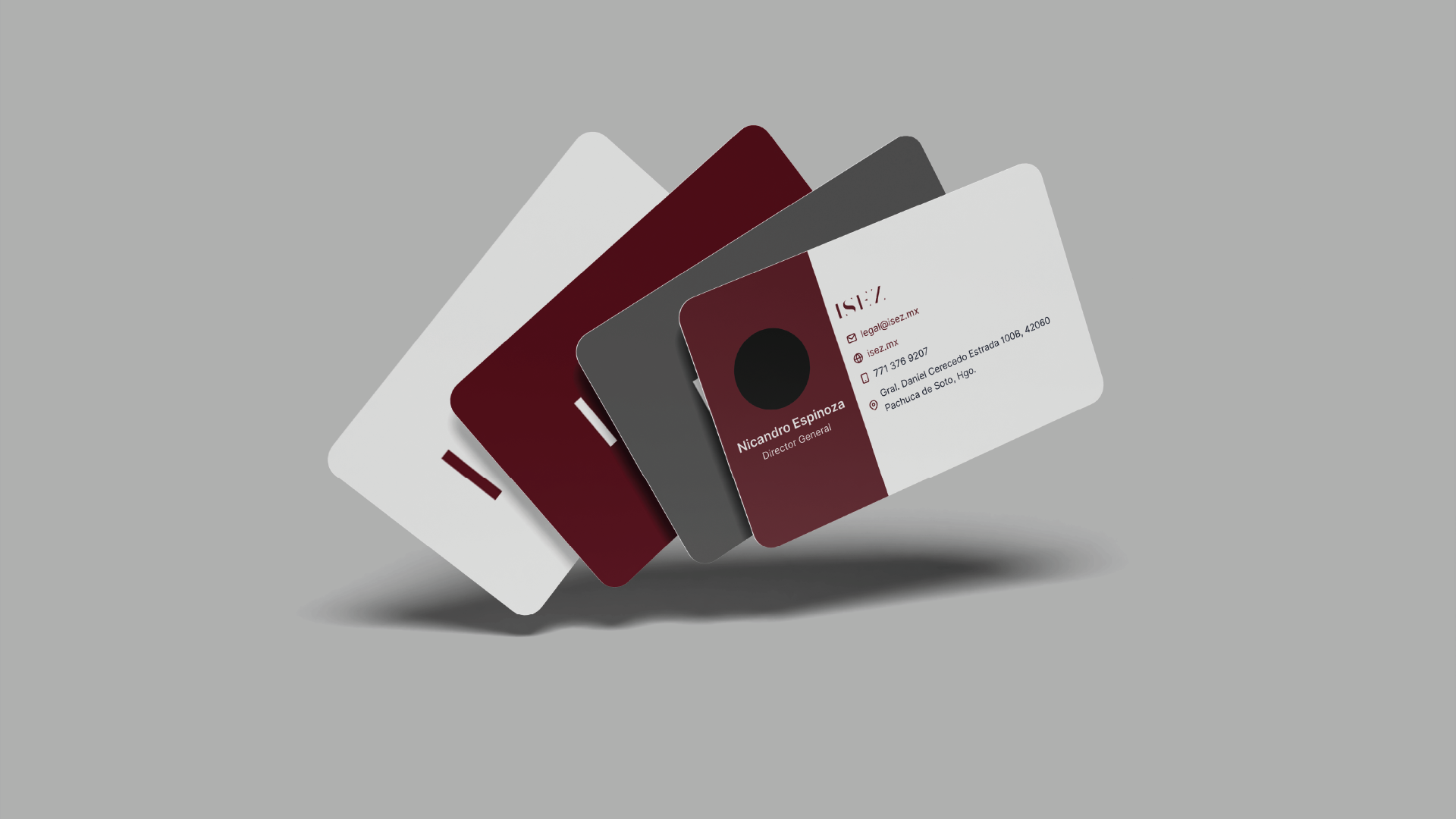 Tarjetas presentacion ISEZ