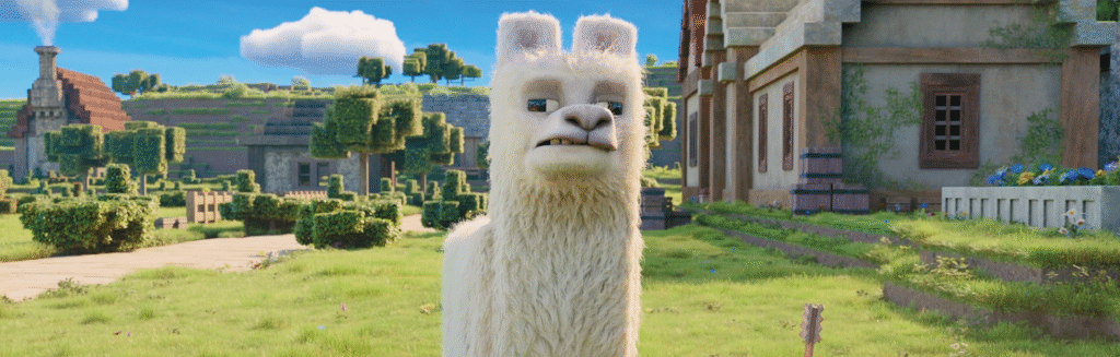una pelicula de minecraft